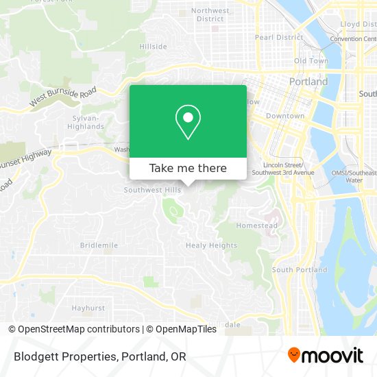 Blodgett Properties map