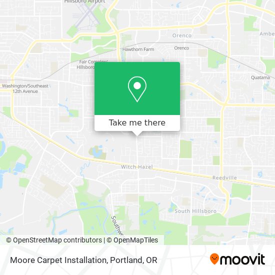 Moore Carpet Installation map