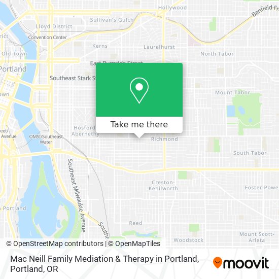 Mapa de Mac Neill Family Mediation & Therapy in Portland