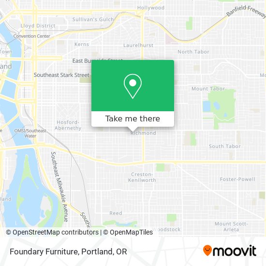 Foundary Furniture map