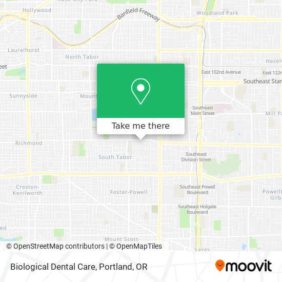 Biological Dental Care map