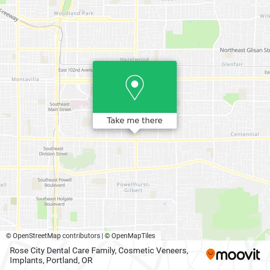 Mapa de Rose City Dental Care Family, Cosmetic Veneers, Implants