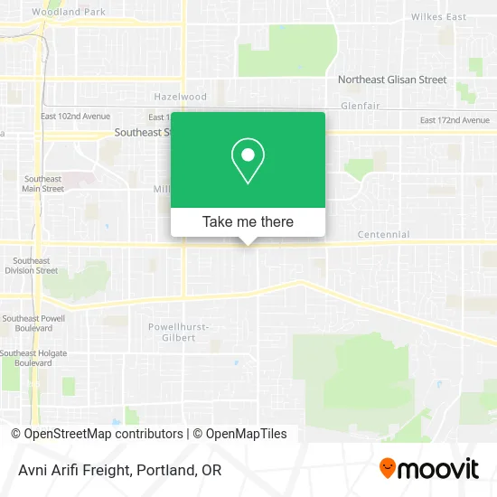 Avni Arifi Freight map