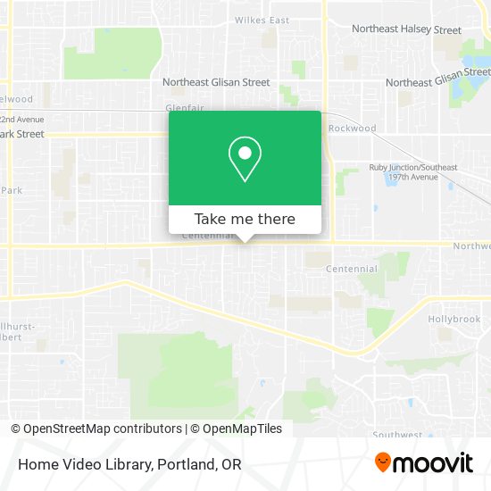 Home Video Library map