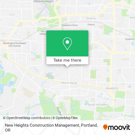 New Heights Construction Management map