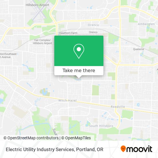 Electric Utility Industry Services map