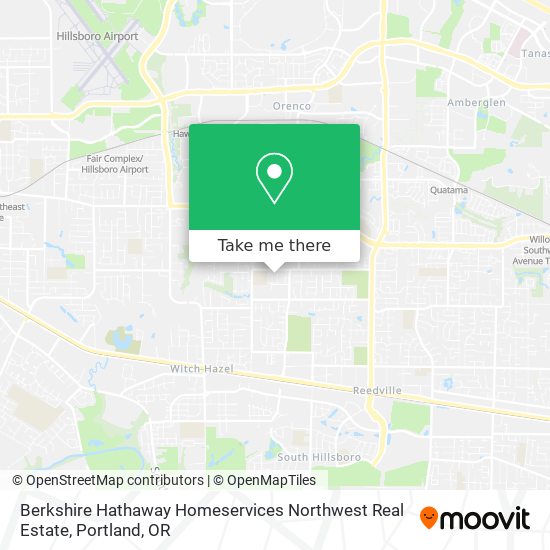 Berkshire Hathaway Homeservices Northwest Real Estate map