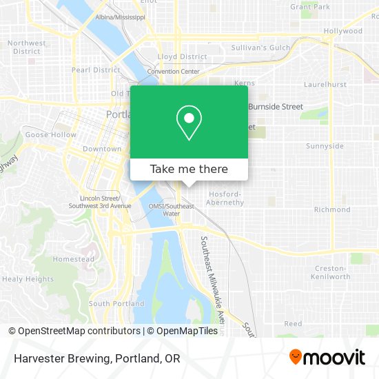 Mapa de Harvester Brewing