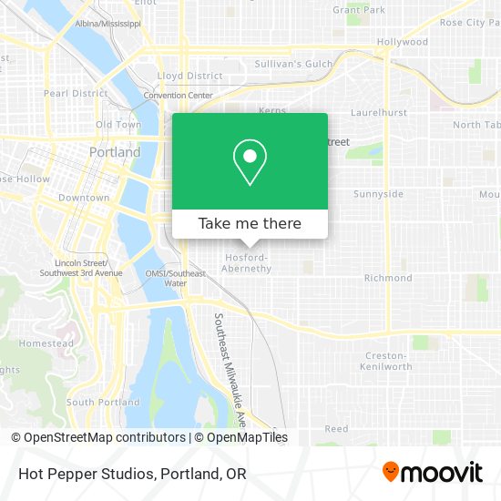 Hot Pepper Studios map