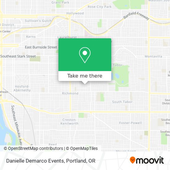 Danielle Demarco Events map