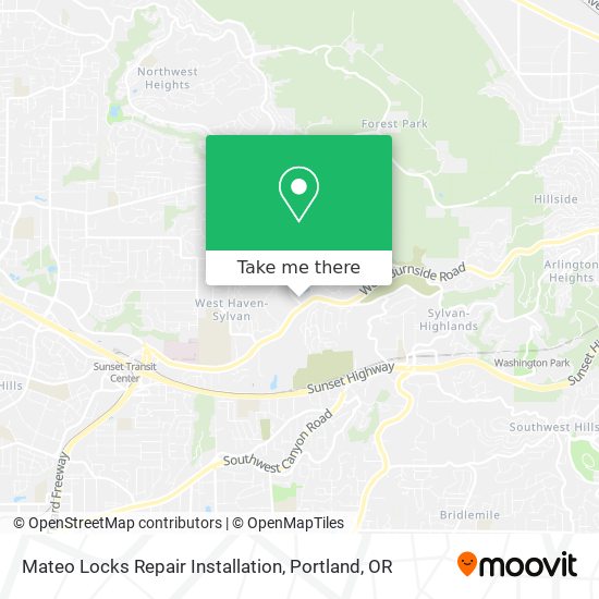 Mapa de Mateo Locks Repair Installation