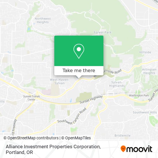 Mapa de Alliance Investment Properties Corporation