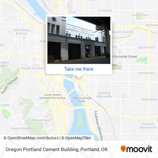 Mapa de Oregon Portland Cement Building