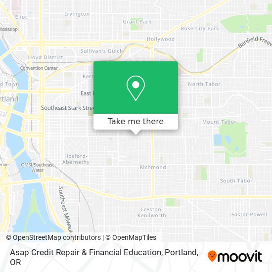 Mapa de Asap Credit Repair & Financial Education