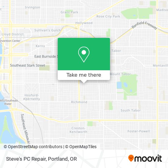 Steve's PC Repair map