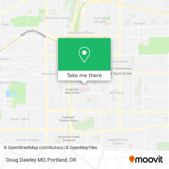 Doug Dawley MD map