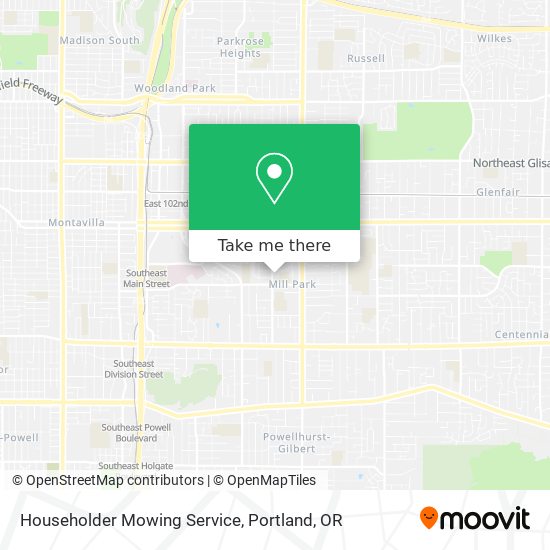 Householder Mowing Service map