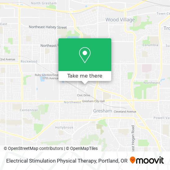 Mapa de Electrical Stimulation Physical Therapy