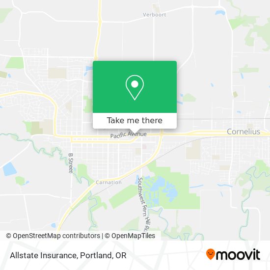 Allstate Insurance map