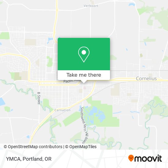 YMCA map