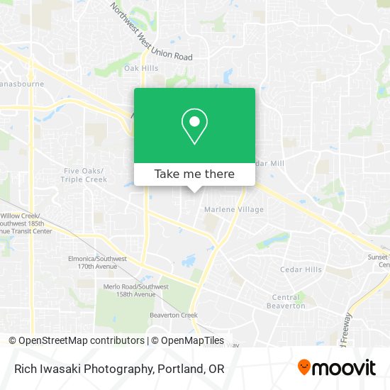 Rich Iwasaki Photography map