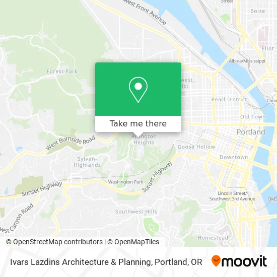 Ivars Lazdins Architecture & Planning map
