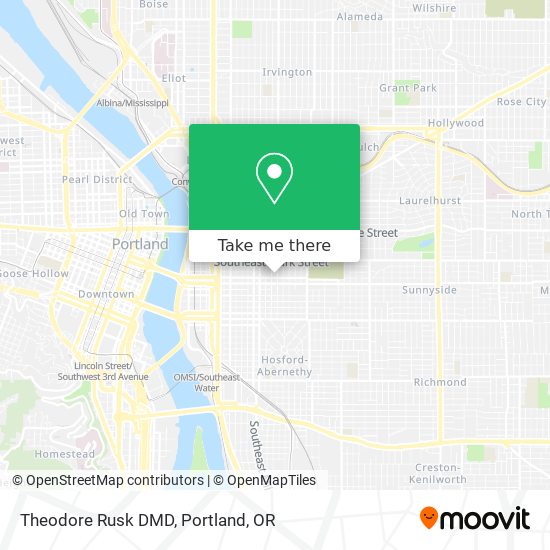 Theodore Rusk DMD map