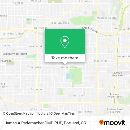 Mapa de James A Rademacher DMD PHD
