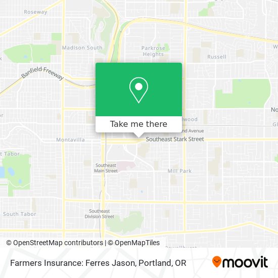 Farmers Insurance: Ferres Jason map