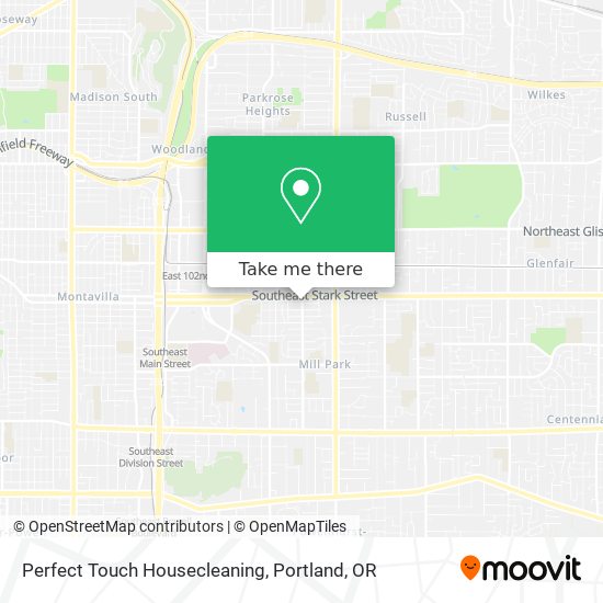 Mapa de Perfect Touch Housecleaning