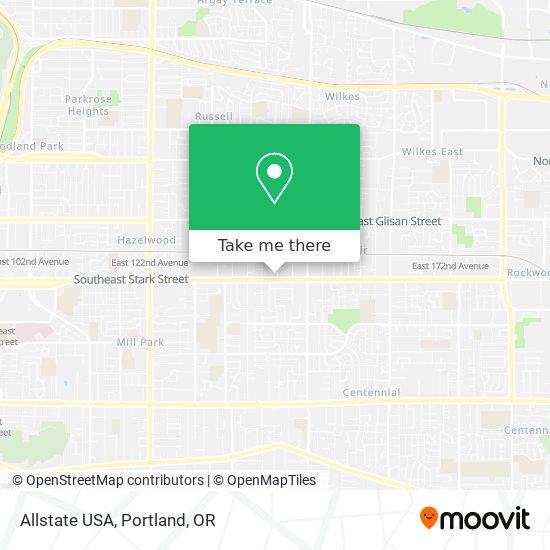 Allstate USA map