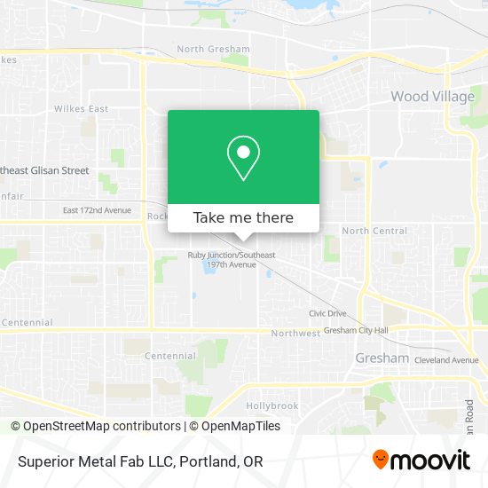 Mapa de Superior Metal Fab LLC