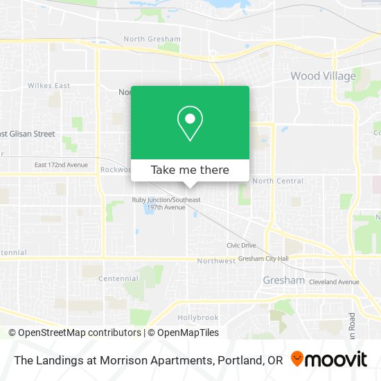 Mapa de The Landings at Morrison Apartments