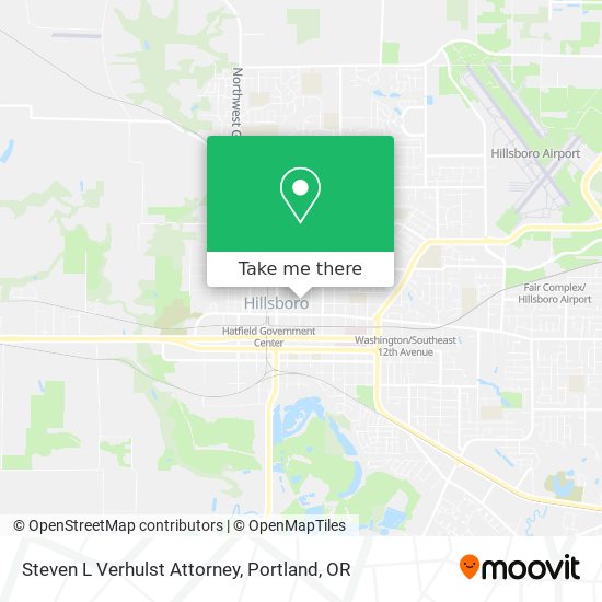 Mapa de Steven L Verhulst Attorney