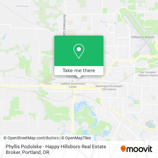 Mapa de Phyllis Podolske - Happy Hillsboro Real Estate Broker