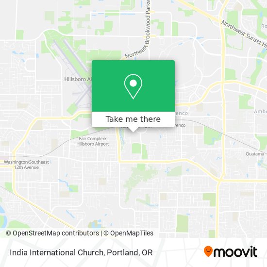 Mapa de India International Church