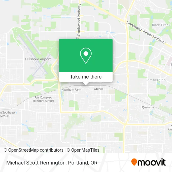Mapa de Michael Scott Remington