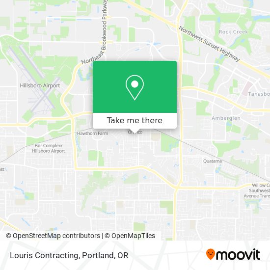 Louris Contracting map