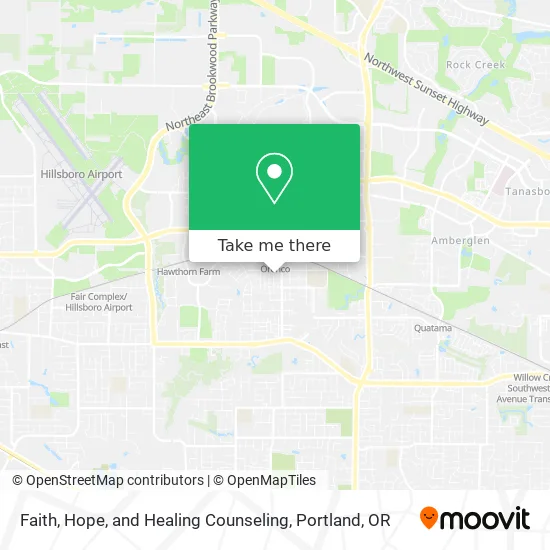 Faith, Hope, and Healing Counseling map