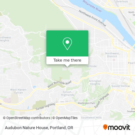 Mapa de Audubon Nature House