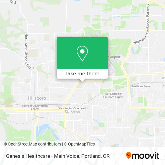 Mapa de Genesis Healthcare - Main Voice