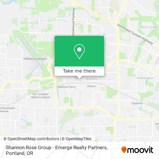 Shannon Rose Group - Emerge Realty Partners map