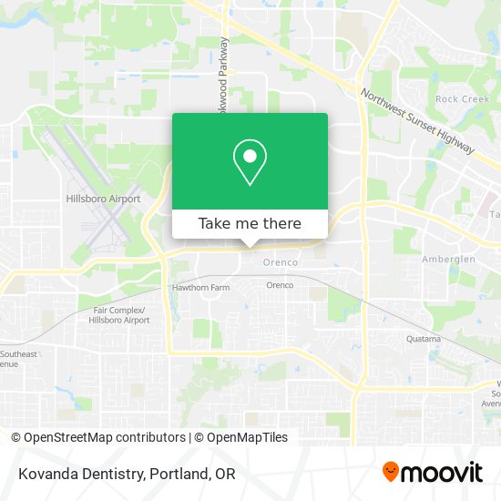 Mapa de Kovanda Dentistry