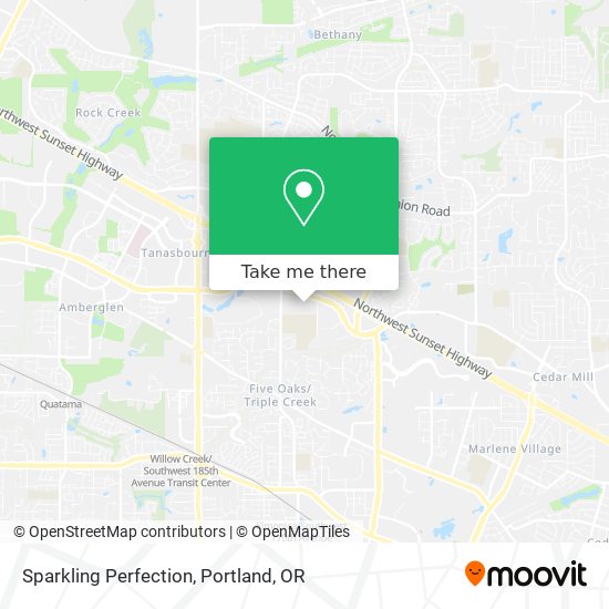 Sparkling Perfection map