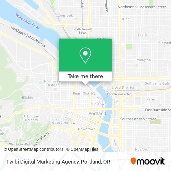 Mapa de Twibi Digital Marketing Agency