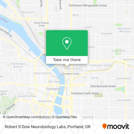 Robert S Dow Neurobiology Labs map