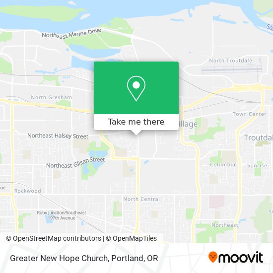 Mapa de Greater New Hope Church