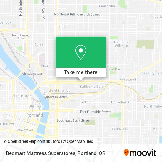 Bedmart Mattress Superstores map