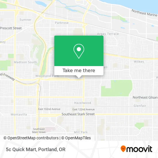 5c Quick Mart map