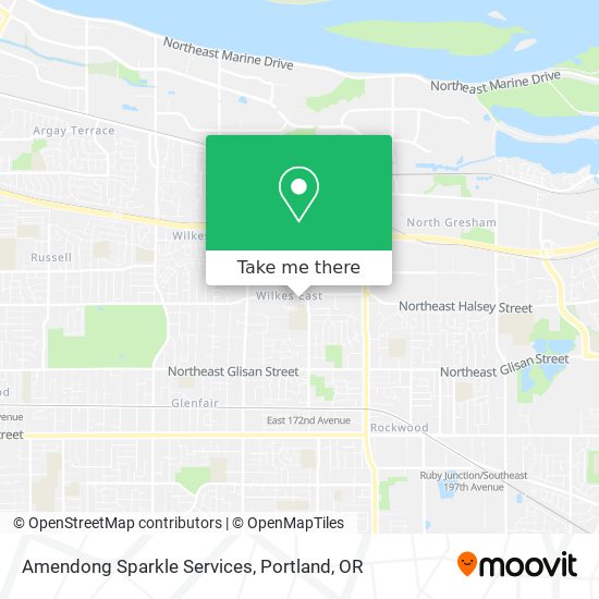 Amendong Sparkle Services map